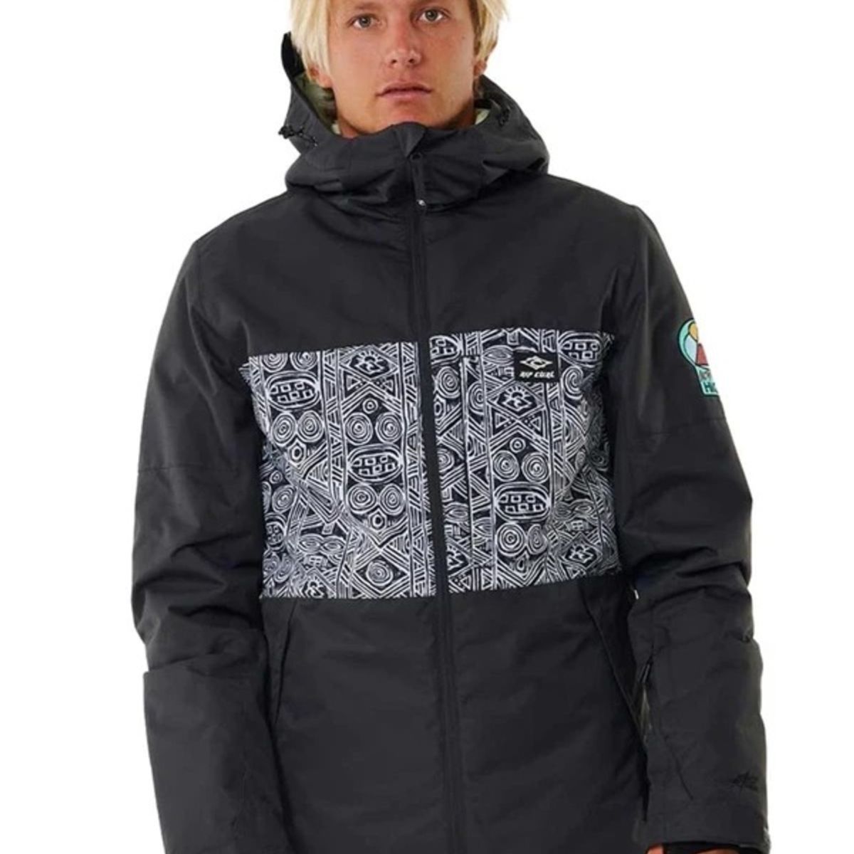 RIP CURL - Parka Notch Up 10K/10K Multicolor Jacket Hombre Rip Curl