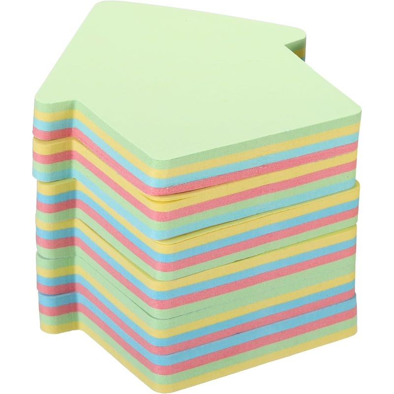 NICE - 1200 Notas Adhes Marcad. Post  Neon Papel (Flecha )7x7cm