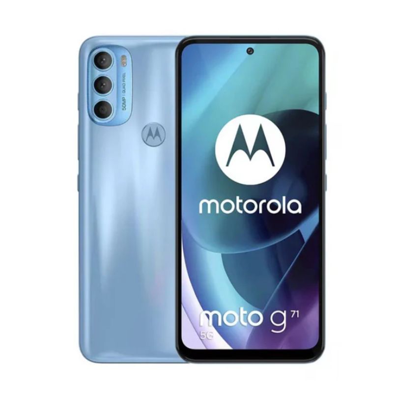 MOTOROLA - Motorola Moto G71 5G 128GB - Reacondicionado - Celeste