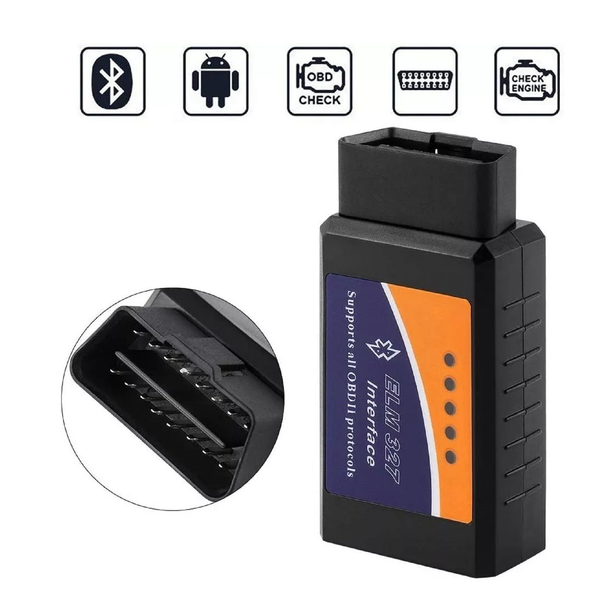 GENERICO - Escaner Obd2 Bluetooth Elm327 Scanner
