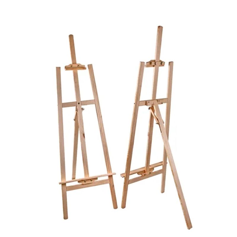 FOSKA - Caballete atril artista madera para lienzo de 108cm
