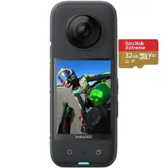 INSTA 360 - Insta360 X3 Kit Get-Set 32GB - Cámara de acción Resistente al Agua