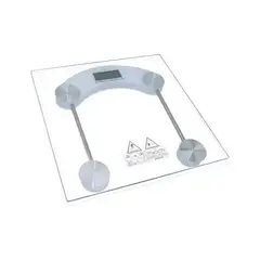 GENERICO - Bascula Pesa Digital Baño Hasta 180kg Cuadrada Pantalla