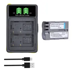 GENERICO - BATERÍAS EN-EL3E + CARGADOR DOBLE MH-18A ALTERNATIVO NIKON