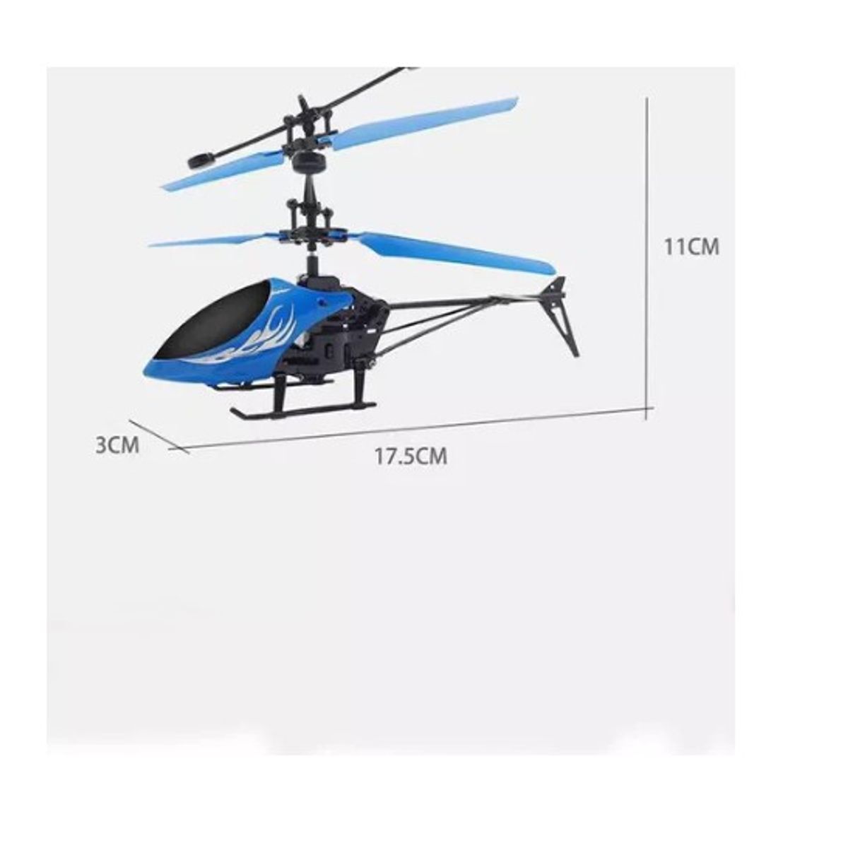 GENERICO - Helicóptero Volador Mini Dron Control Remoto Juguete Regalo