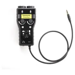 SARAMONIC - Adaptador Mezclador de Audio SMART RIG+
