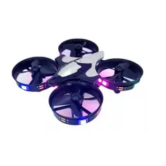 GENERICO - Mini Dron Recargable Con Luces Led Control Remoto De Manos