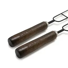 BLACK BULL - Set 2 Anticuchos Dobles Parrilla Asado