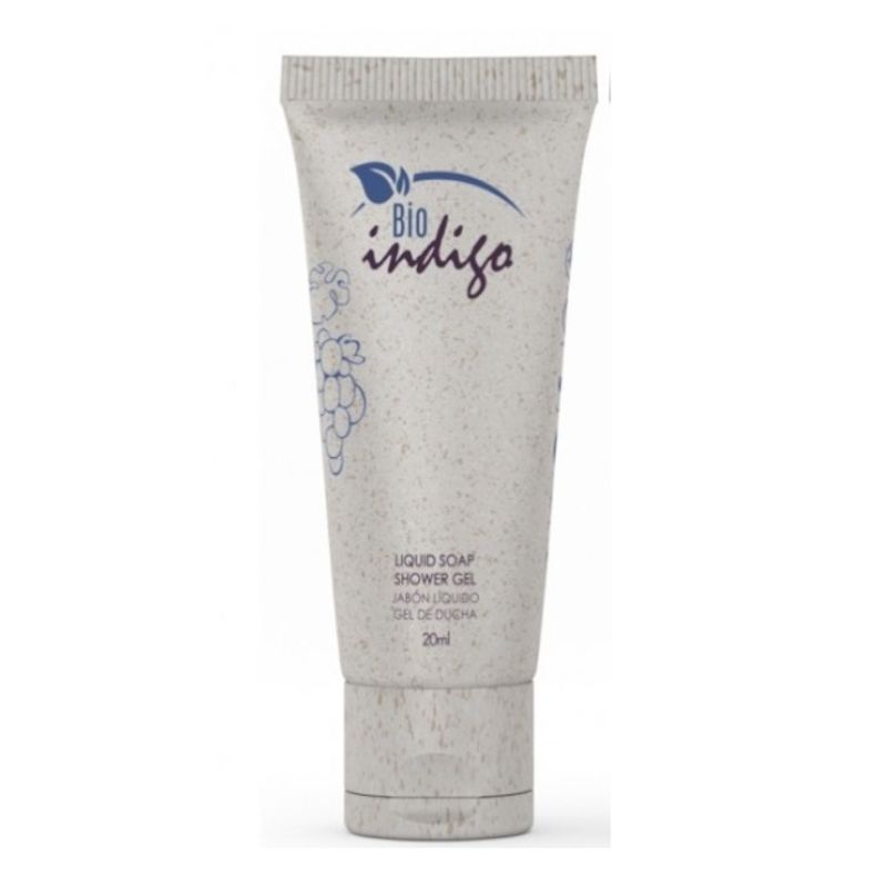 INDIGO DE PAPEL - Shampoo-acondicionador 2x1, Gel de baño Hotel 200 Unidades 20ml