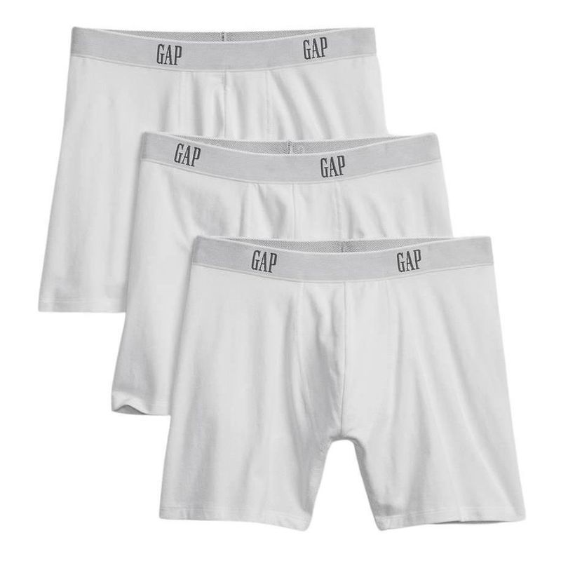 GAP - Boxer Brief Pack 3 Blanco GAP
