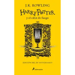 PENGUIN RANDOM HOUSE - LIBRO Harry Potter Y El Cáliz De Fuego(Hufflepuff)