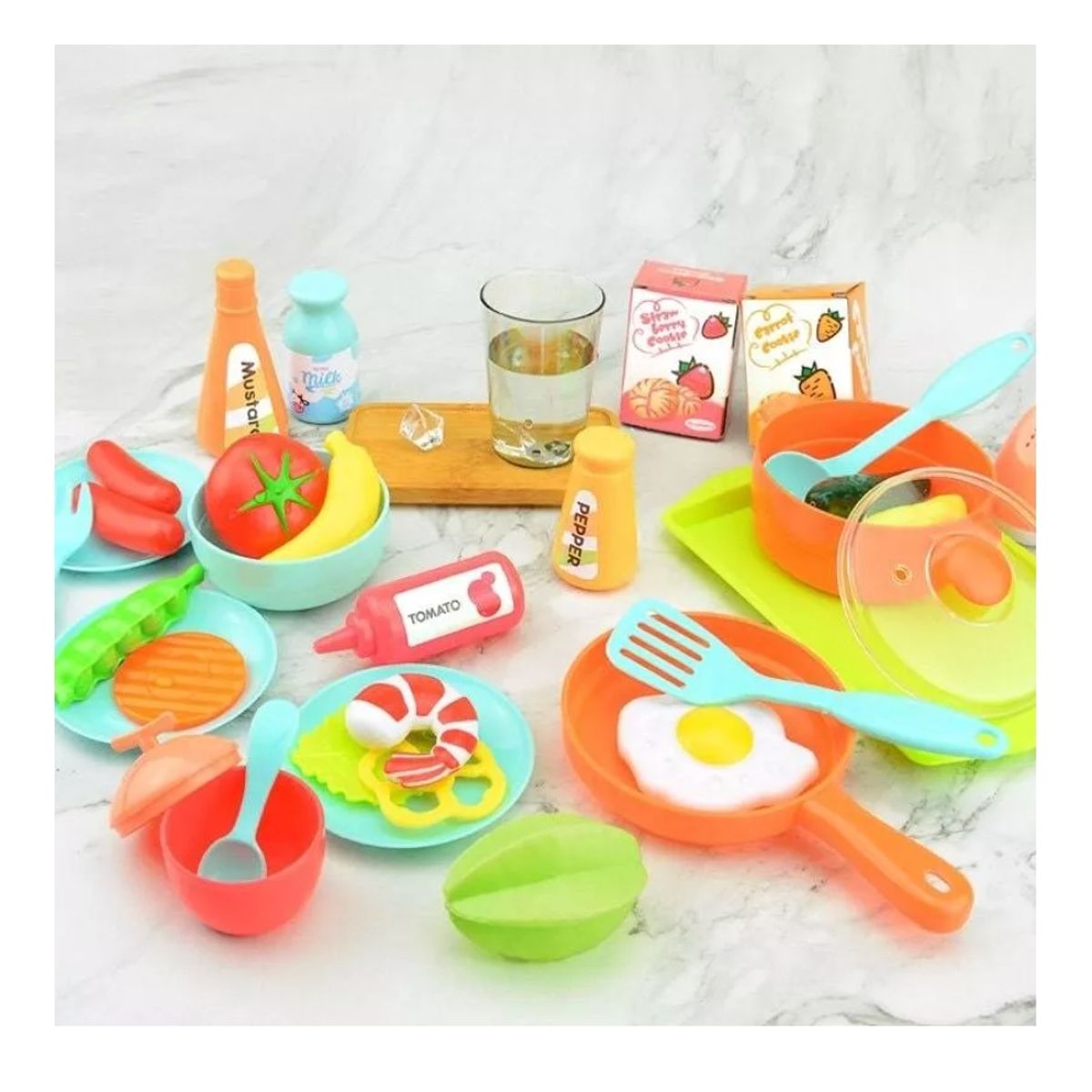 GENERICO - Cocina Para Niños Con Luces-sonido Didáctico 42p63cm Alto