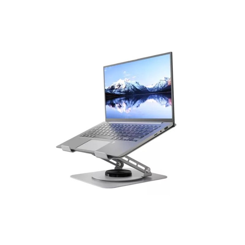 GENERICO - Soporte De Aluminio Ajustable Notebook Computadora Portátil