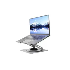 GENERICO - Soporte De Aluminio Ajustable Notebook Computadora Portátil