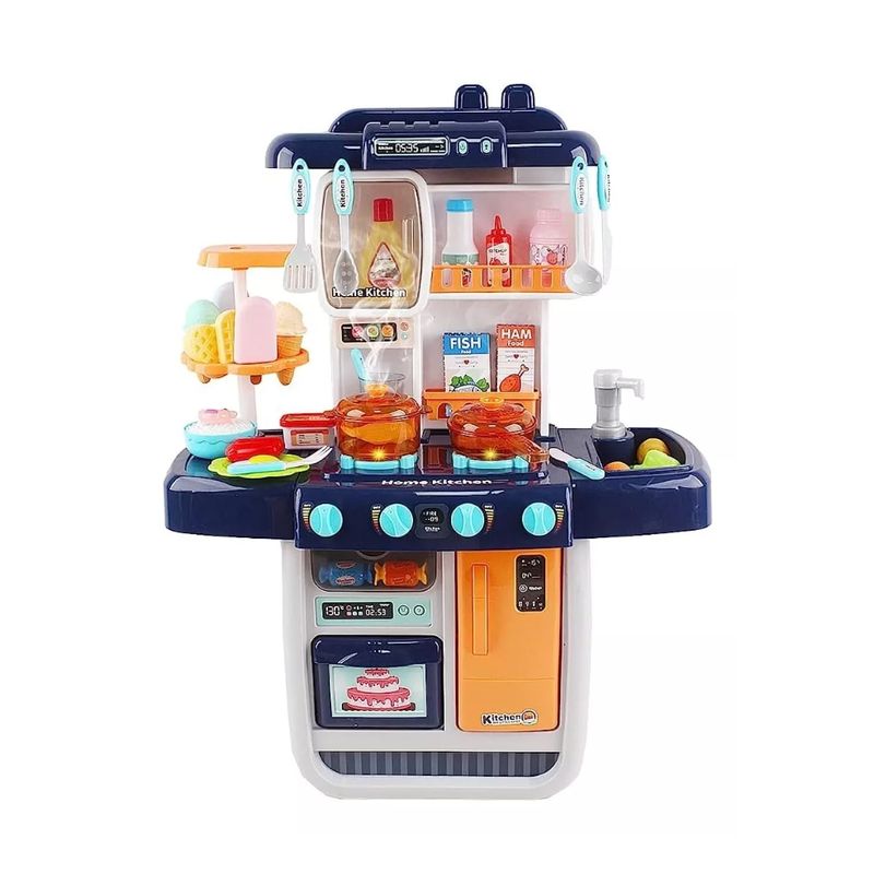 GENERICO - Set De Cocina Juguete Con Luz Sonido Agua Vapor Niñas