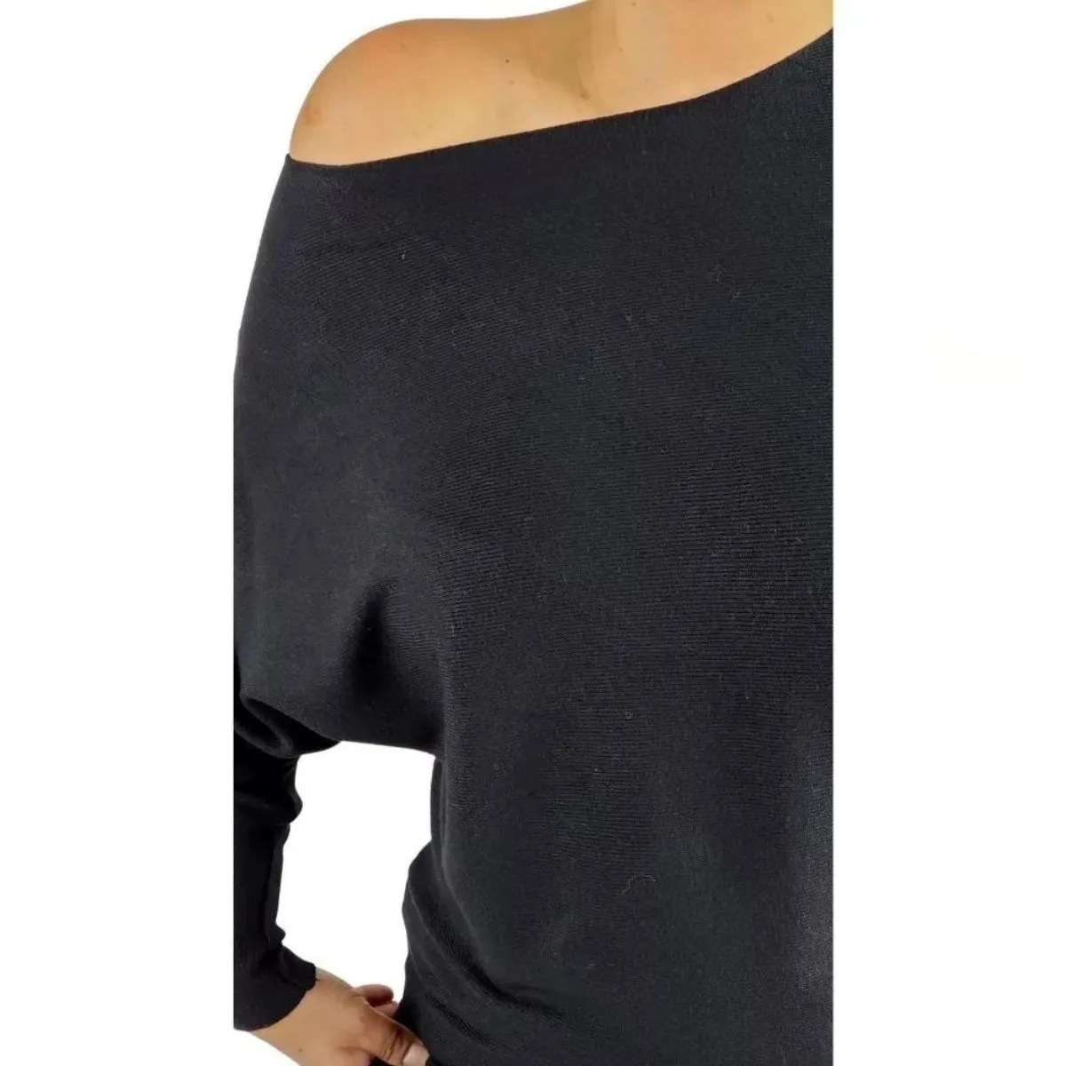 LOOK SHOP - Polera Manga Larga Tejido. Sweater Hilo. Colores 017