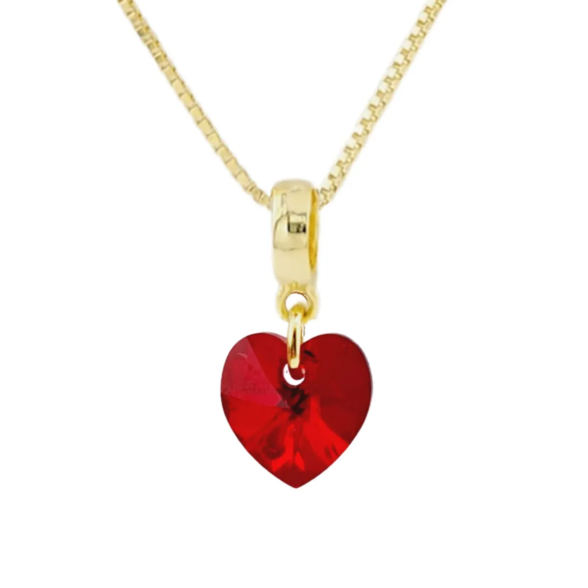 JOYAS MONTERO - Collar Romance Gold 24K creado con cristales de Swarovski® Siam