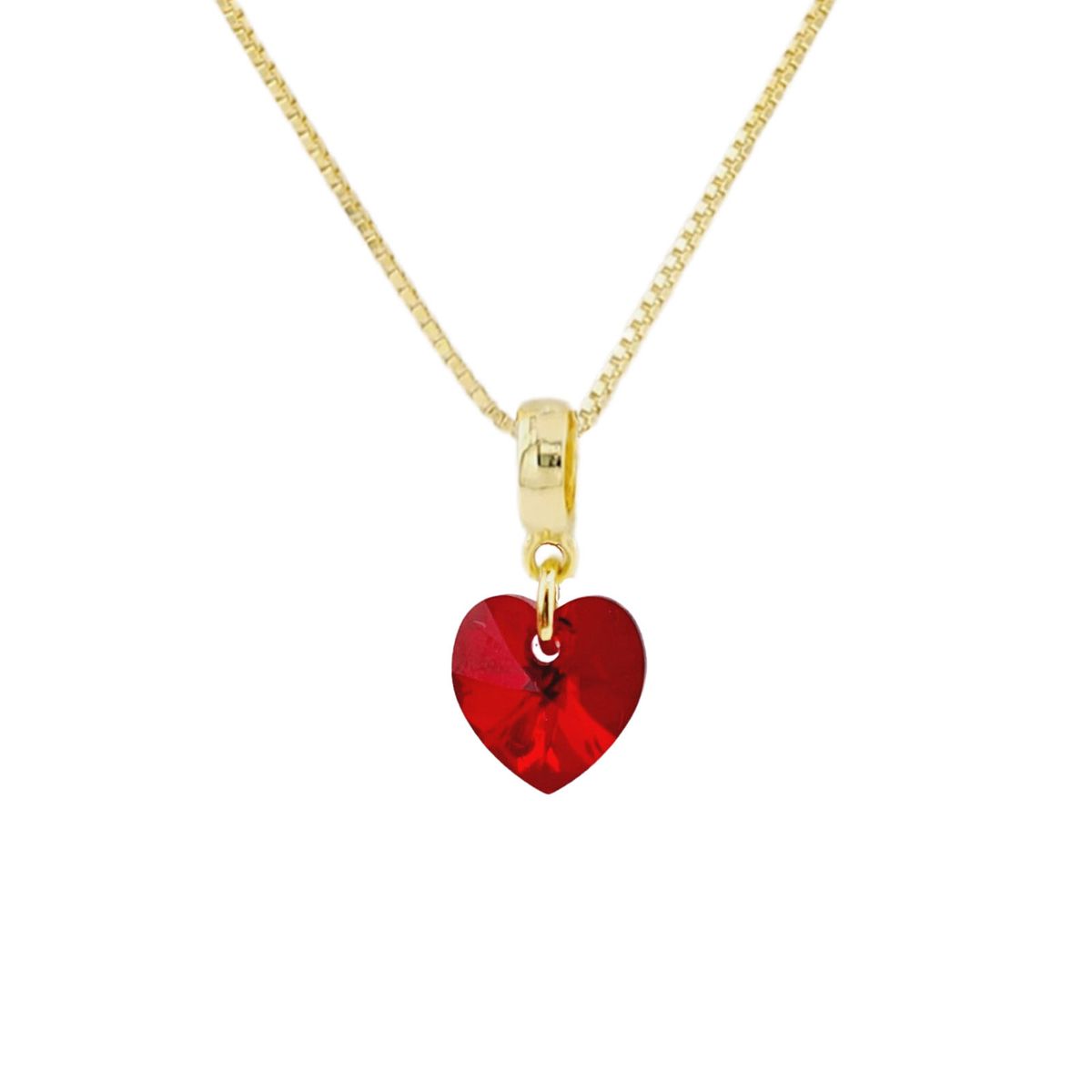JOYAS MONTERO - Collar Romance Gold 24K creado con cristales de Swarovski® Siam