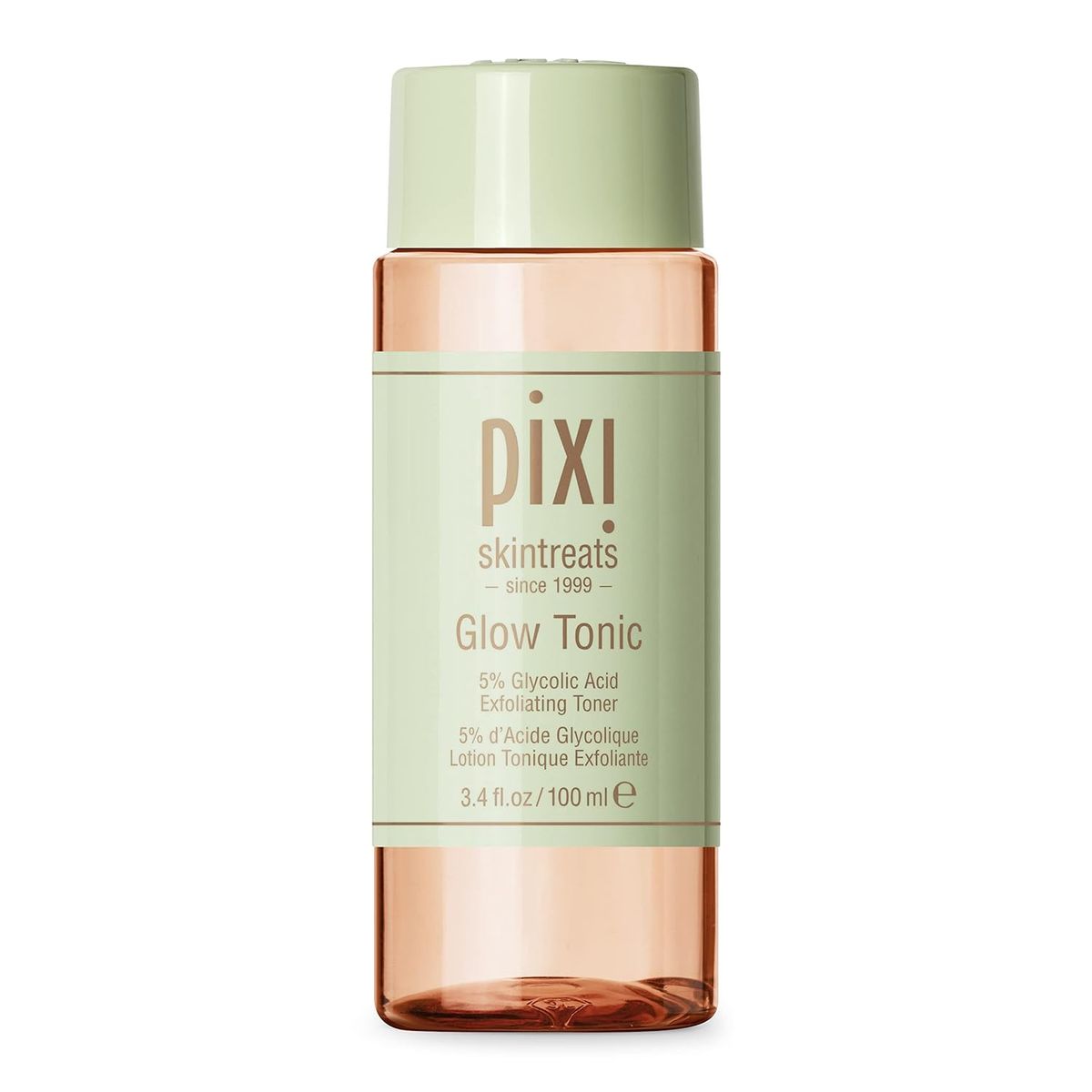 PIXI - Tónico exfoliante Glow Tonic con ácido glicólico al 5% - PIXI