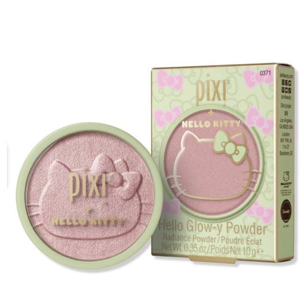 PIXI - Polvo Iluminador Hello Glow-y Powder + Hello Kitty  Sweet Glow - PIXI