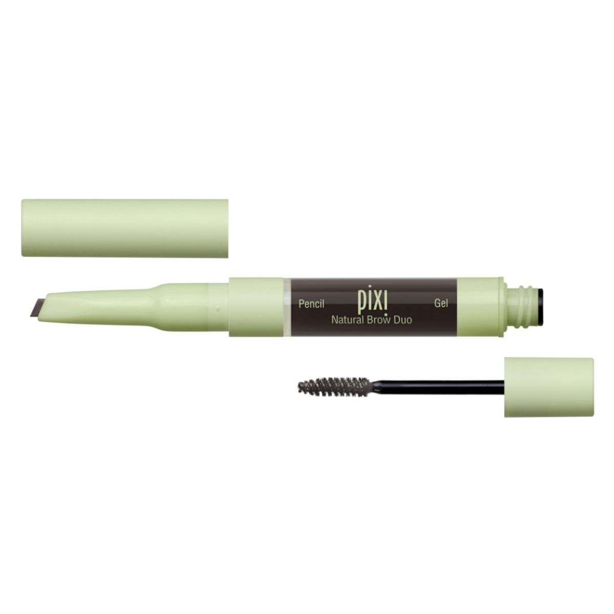 PIXI - Dúo Lápiz y Gel Natural para Cejas Brow Duo - Soft Balck - PIXI