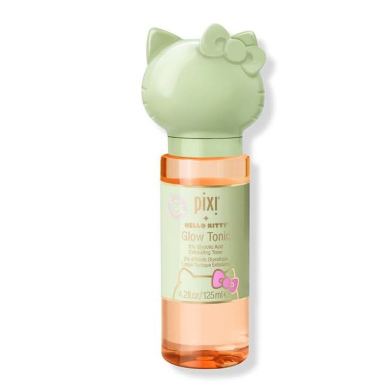 PIXI - Tónico Exfoliante Glow Tonic+Hello Kitty con ácido glicólico 5%-PIXI