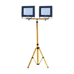 GENERICO - Pack 2 Foco Led 100w Sec 18000lm+soporte Atril Trípode 150cm