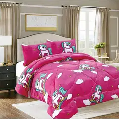 ANGELES DEL HOGAR - COBERTOR DE INVIERNO PLAZA Y MEDIA DISEÑOS