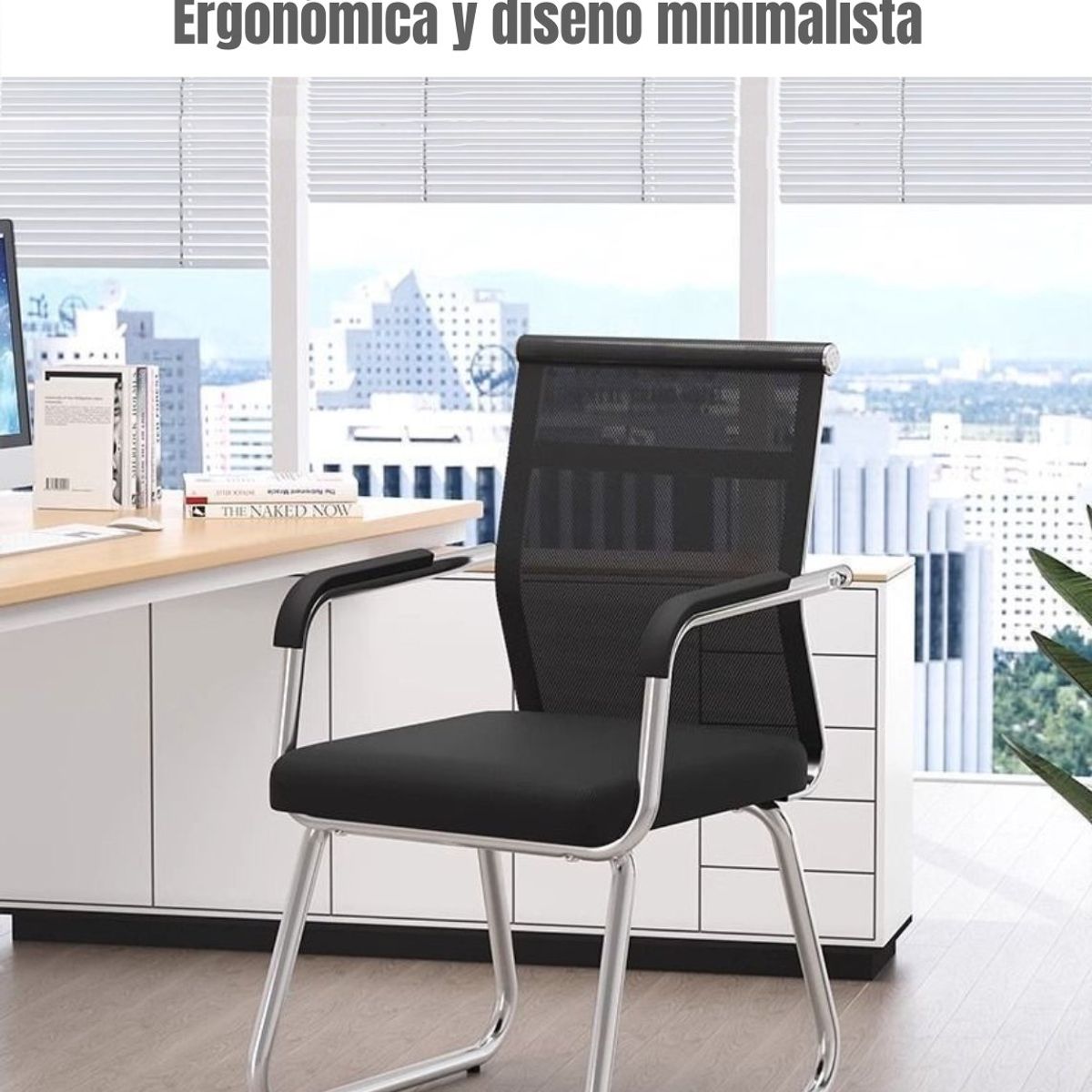 LUBABYCAS - Silla de Escritorio Oficina Flex Negra By LuBabycas
