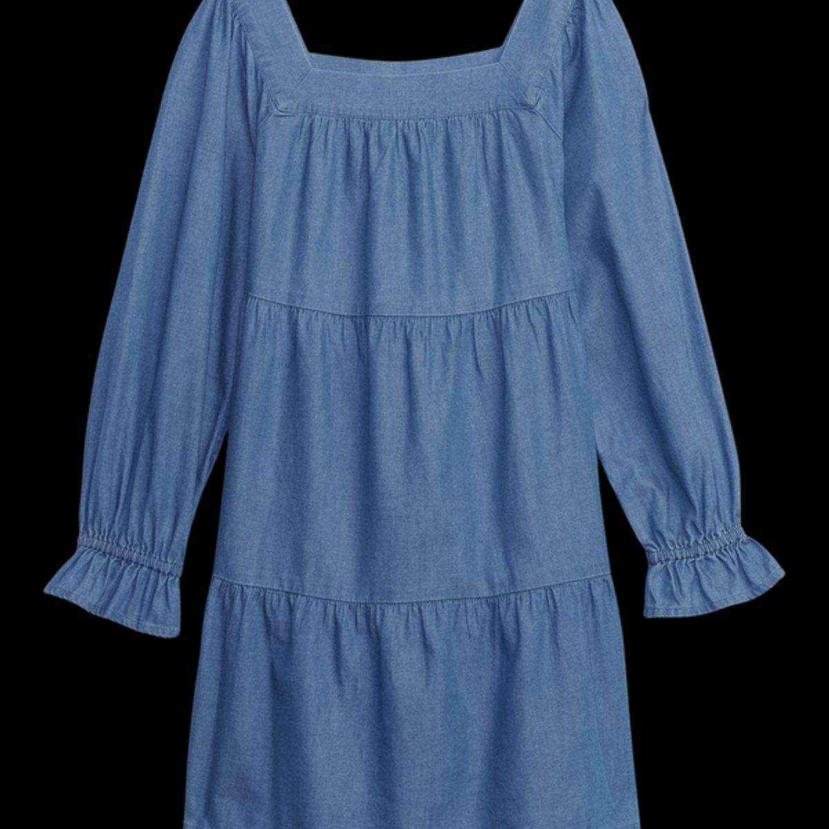 GAP - Vestido Denim Celeste