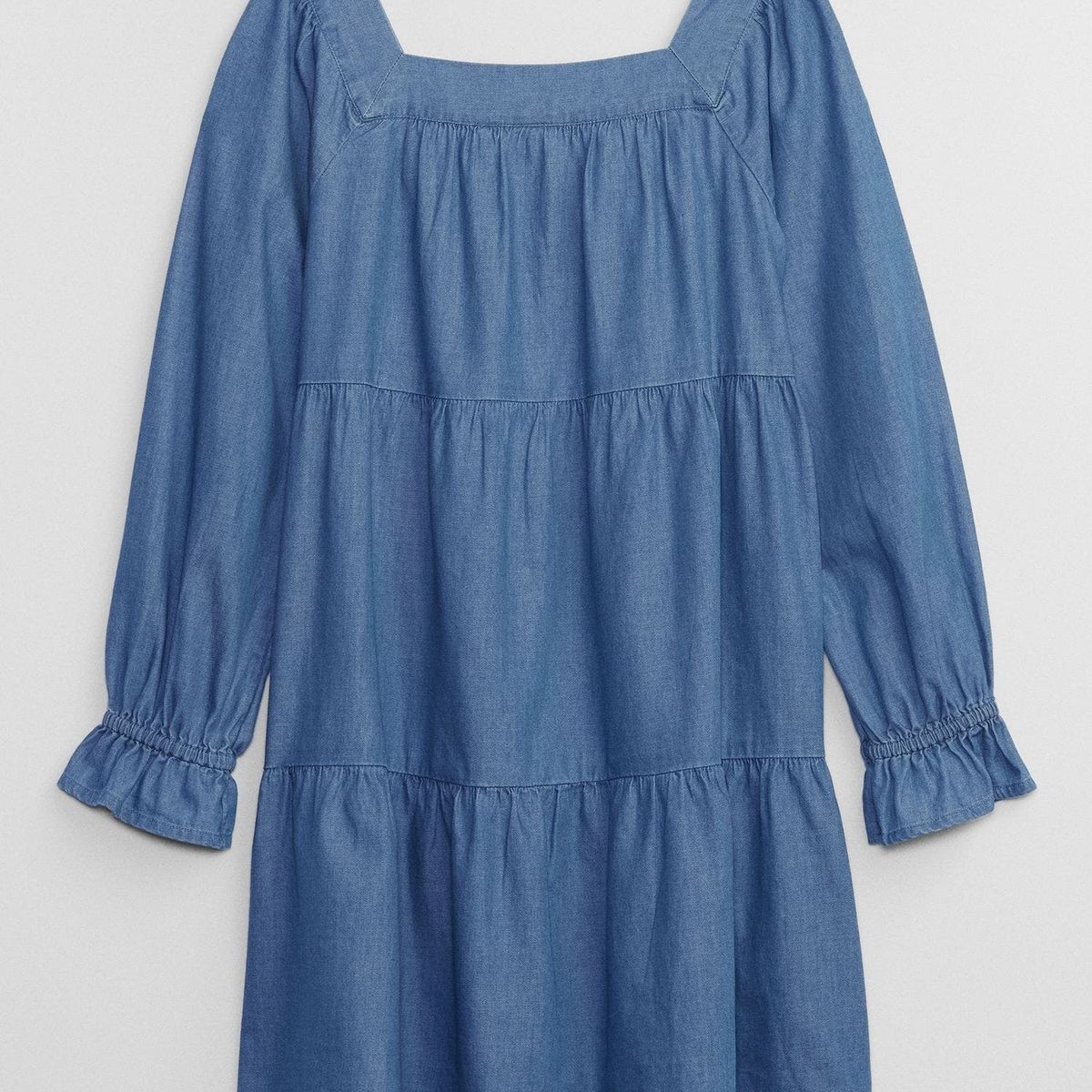 GAP - Vestido Denim Celeste