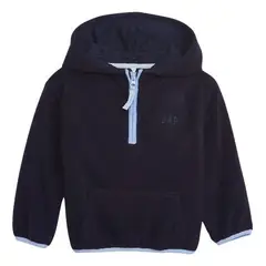 GAP - Polar Logo Con Cierre Navy Azul Marino