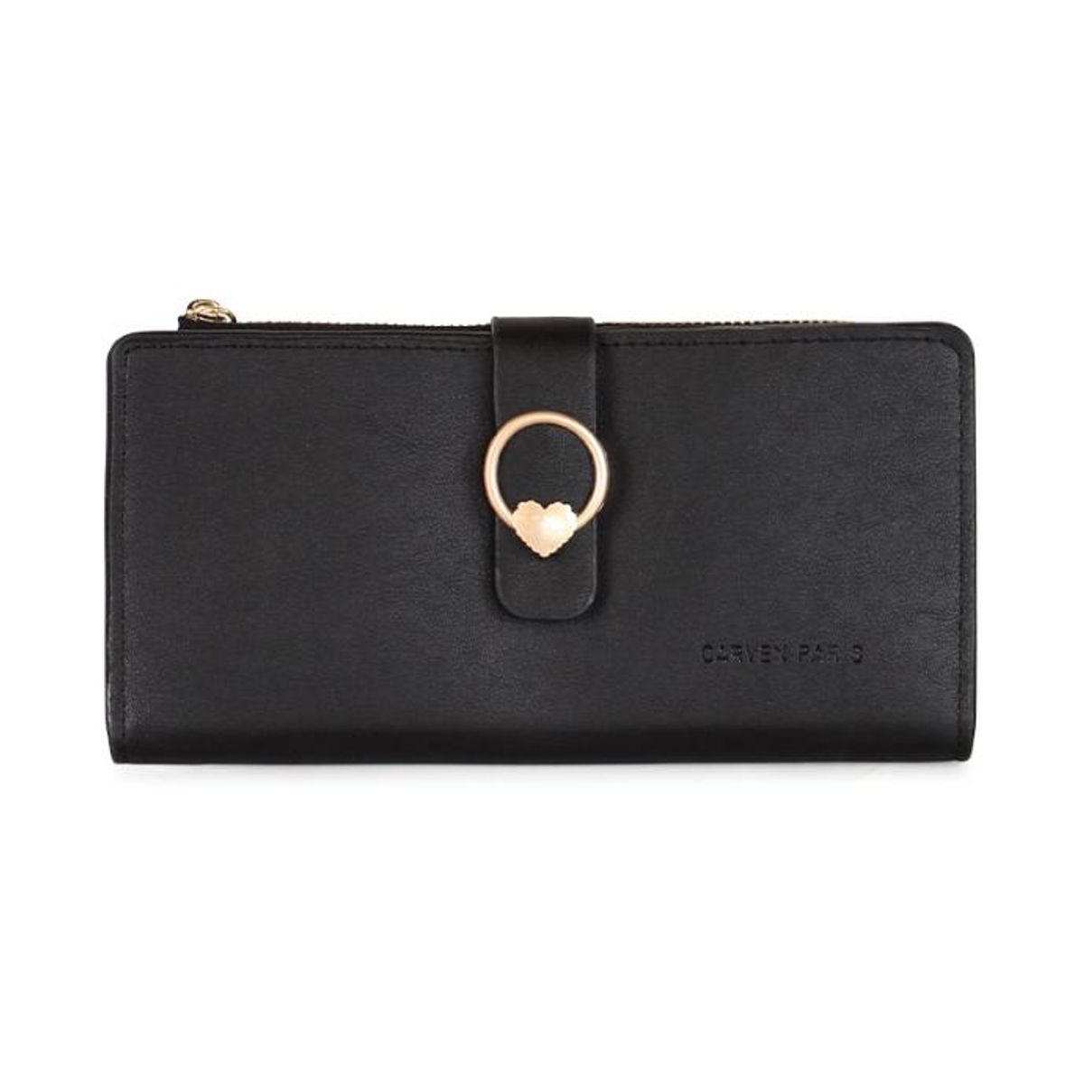 CARVEN - Billetera de mujer Samy negra Carven