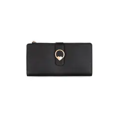 CARVEN - Billetera de mujer Samy negra