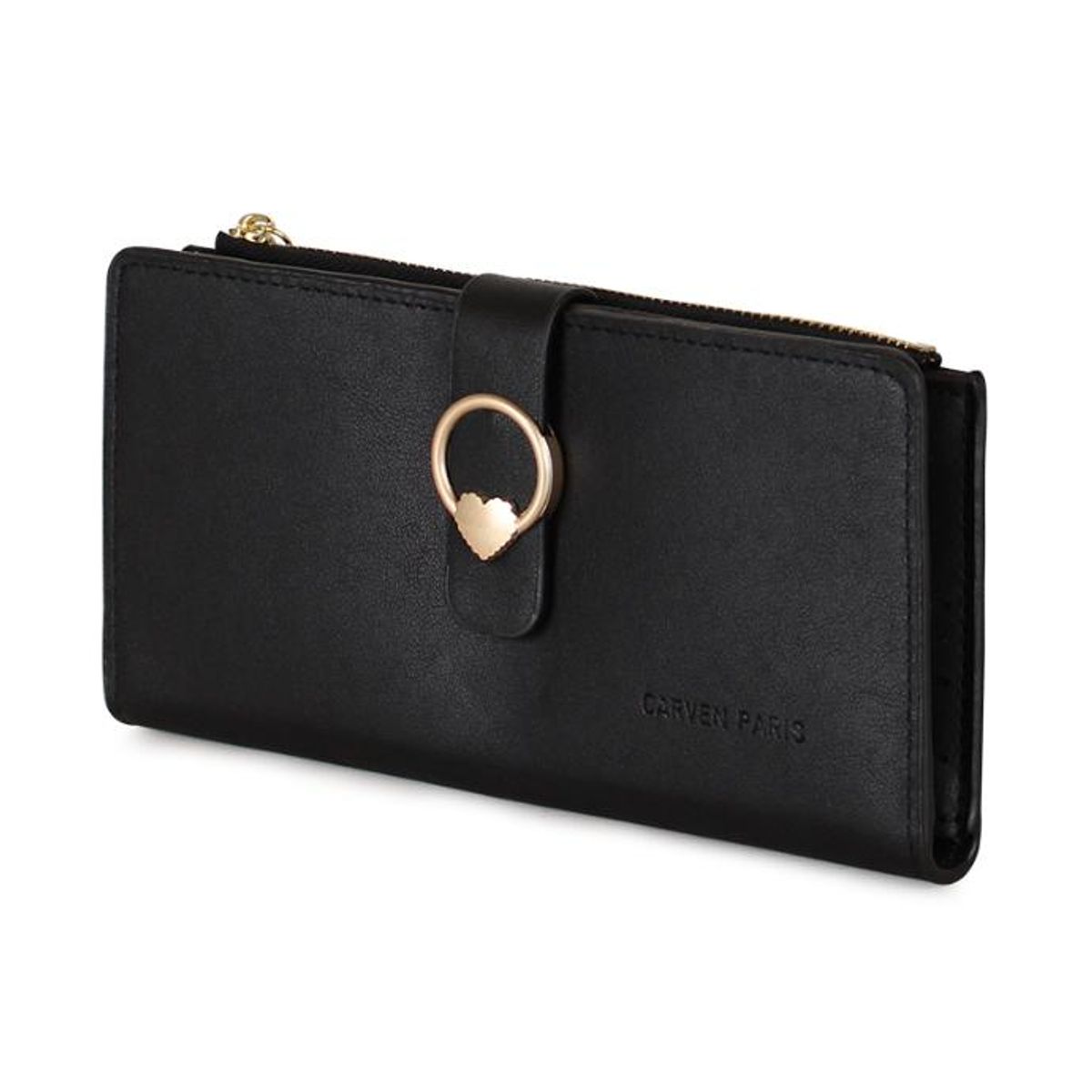 CARVEN - Billetera de mujer Samy negra Carven