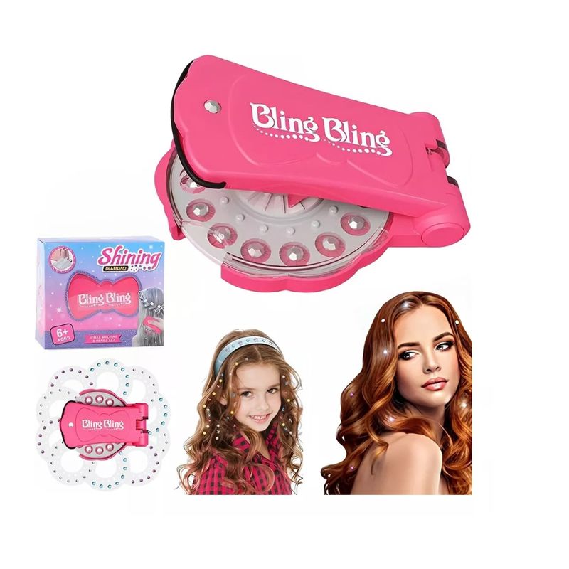 GENERICO - Bling Diamond Stickers Máquina 180 Gemas Diy Hair Decorativa