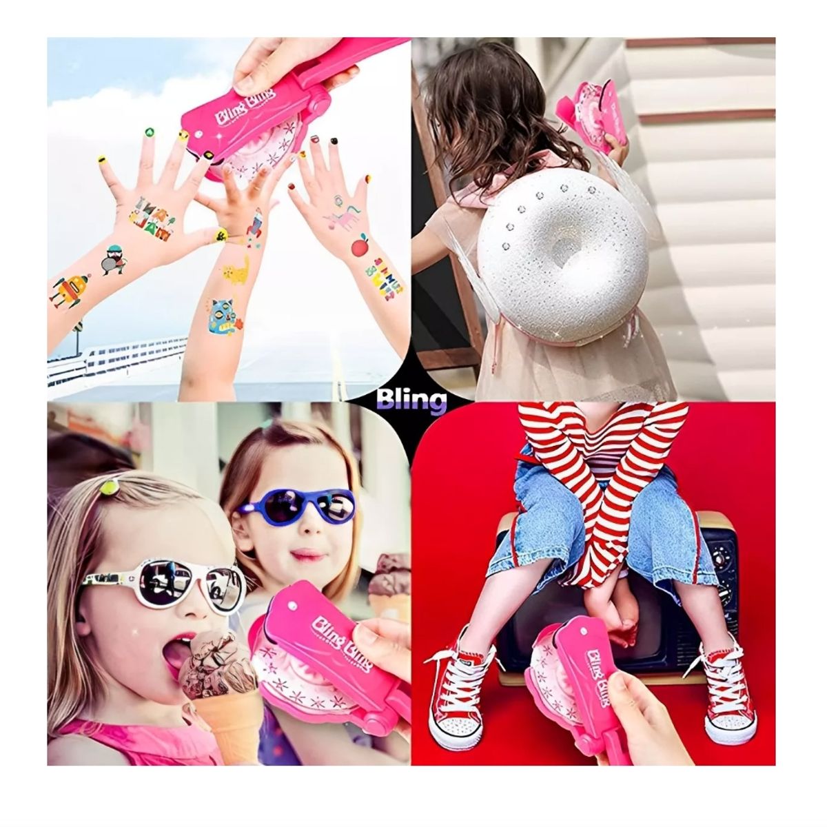 GENERICO - Bling Diamond Stickers Máquina 180 Gemas Diy Hair Decorativa