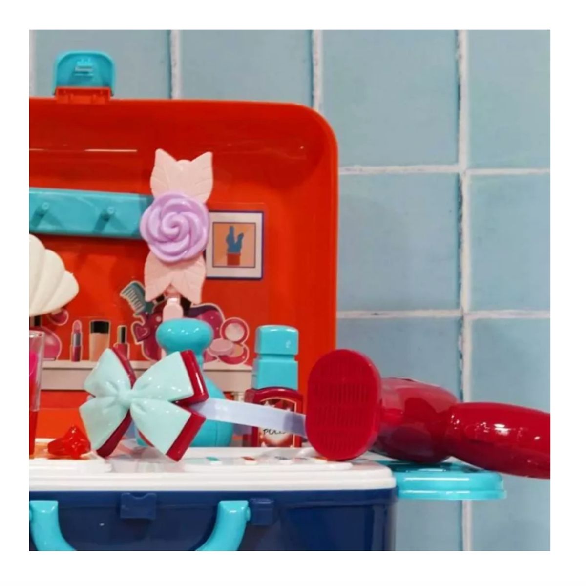 GENERICO - Maleta Con Rueda Set De Belleza Infantil 678-118a