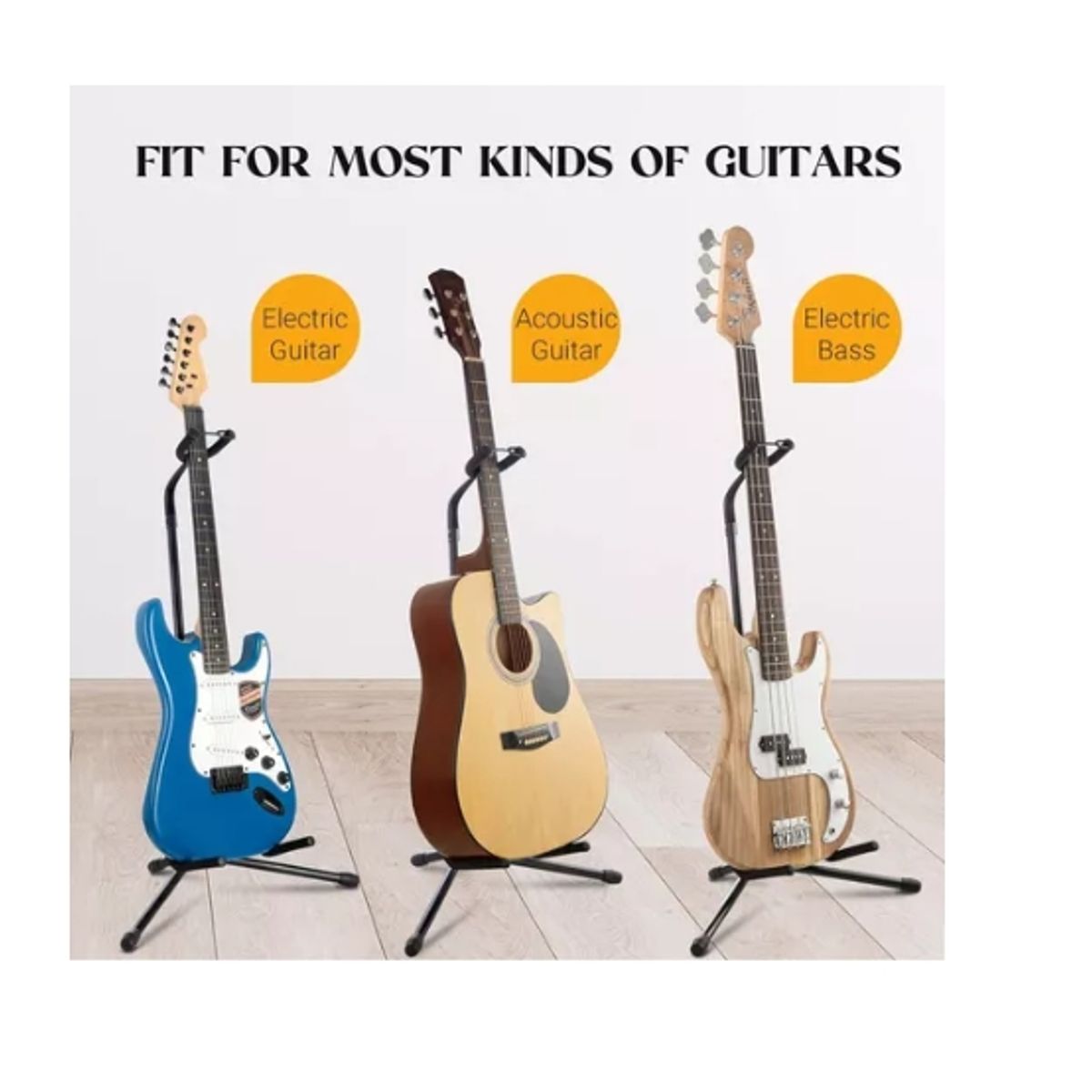 ESHOPANGIE - Atril Soporte De Guitarra Acústica Clásica Eléctrica Bajo