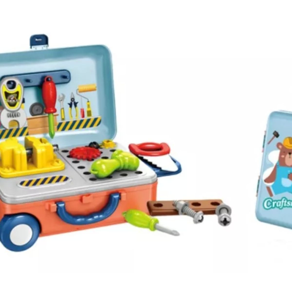 GENERICO - Maleta Con Rueda Set De Herramienta Infantil