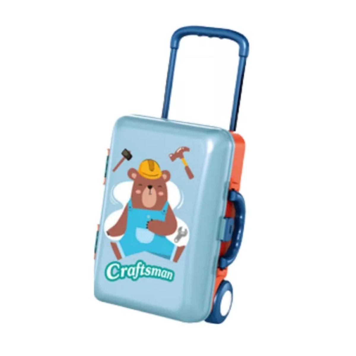 GENERICO - Maleta Con Rueda Set De Herramienta Infantil