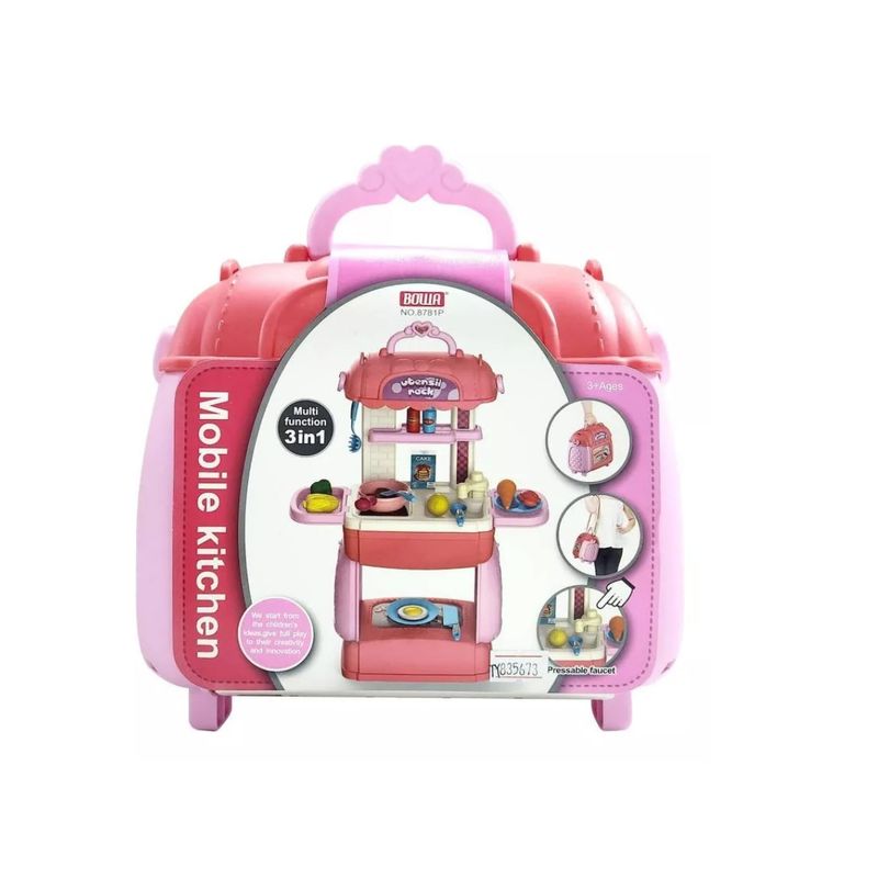 GENERICO - Valija Maleta De Cocina De Juguete Para Niña Juegos Alimento