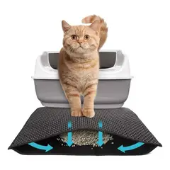 GENERICO - Tapete Para Salida De Arenero De Gato De 45x60 Cm
