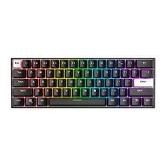 FANTECH - Teclado Gamer MAXFIT 61 MK857 Black Inalambrico SW Blue