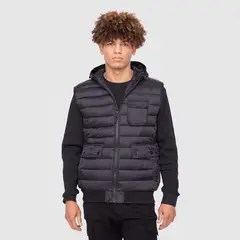 BUBBA - Sleeveless Parka Black Black
