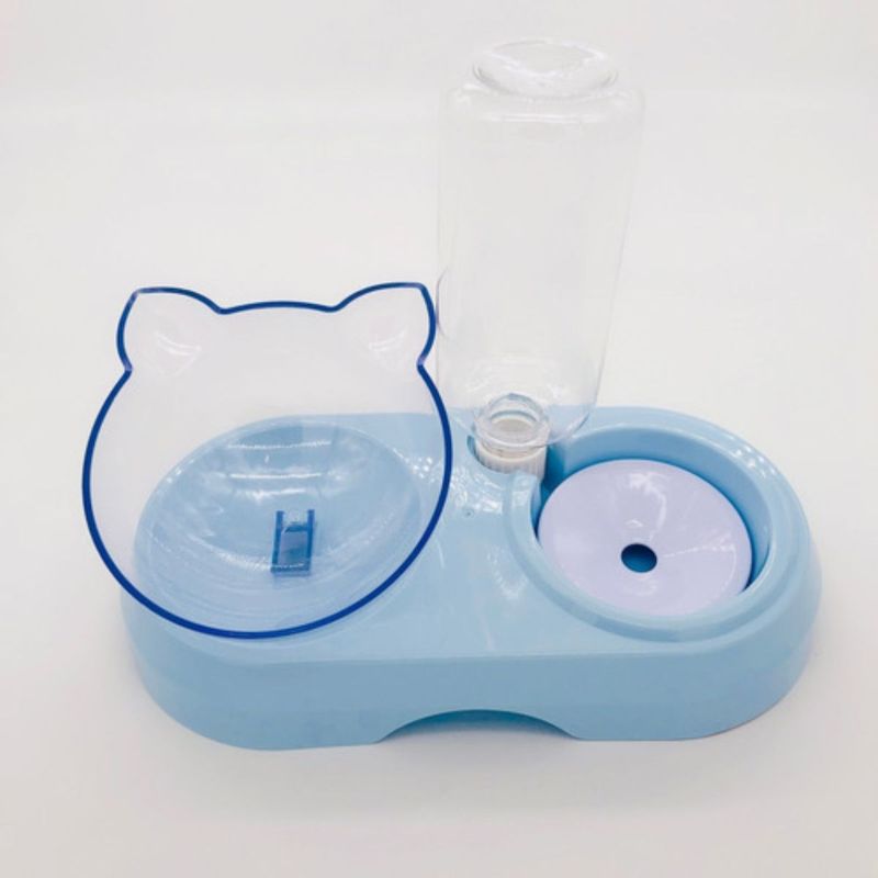 GENERICO - Dispensador Automatico Agua  /  Comedero Plato Comida Mascotas
