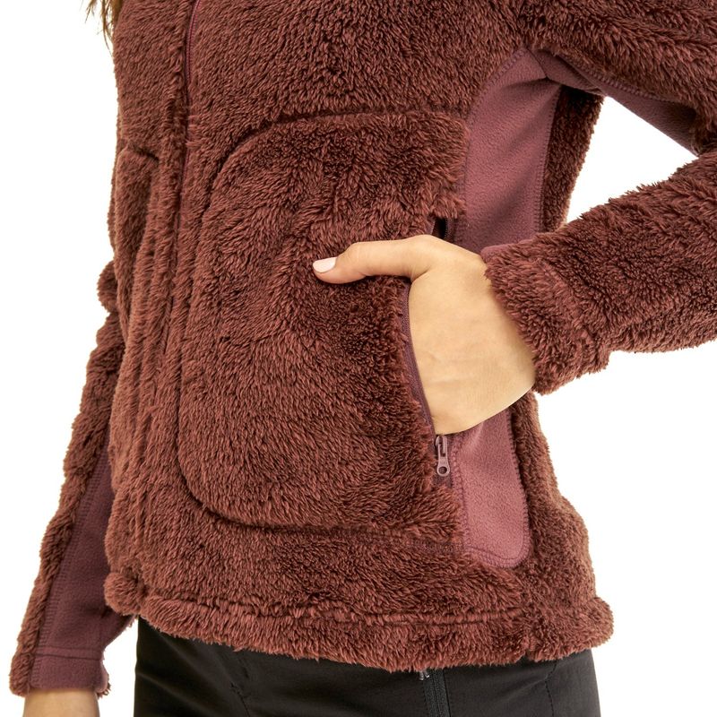 LIPPI Chaqueta Mujer Ferret Shaggy-Pro Jacket Café Lippi