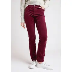 CANADIENNE - Pantalón De Mujer Modelo Essam Color Burdeo