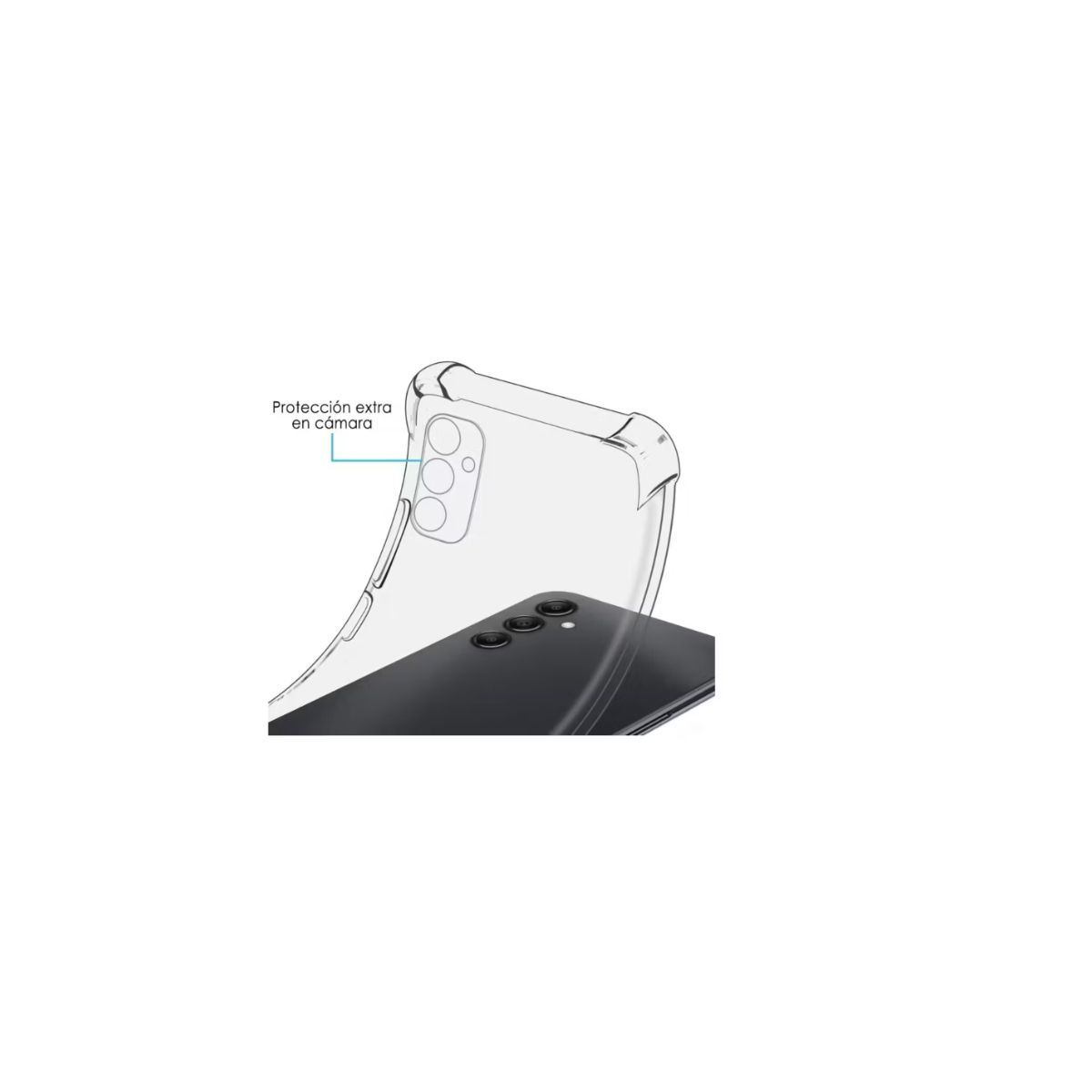 JOIGO - Carcasa Transparente Antigolpe Para Samsung S24 Plus
