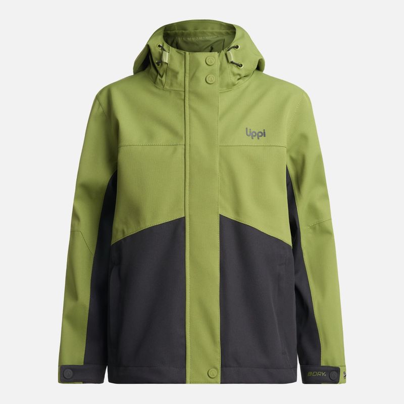 LIPPI - Chaqueta Niño Massif B-Dry Hoody Jacket Verde Lippi